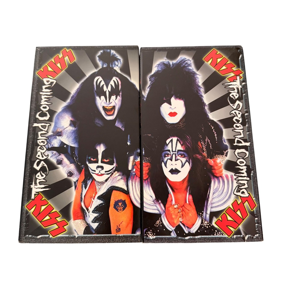 KISS The Second Coming VHS‎ 2-Tape Set 1998 Concert Reunion Tour Rock